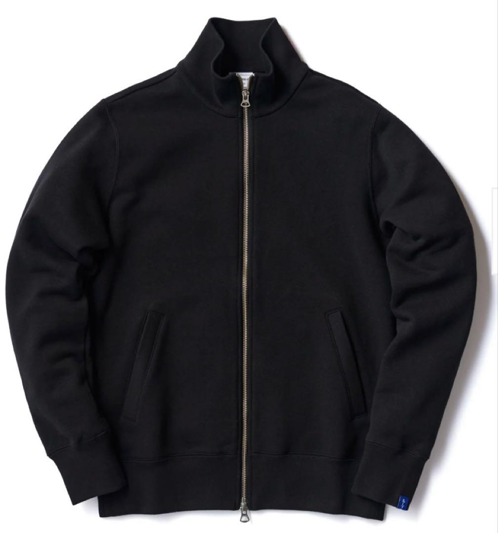 LW79 吊り編みトラックジャケット　ブラック　L