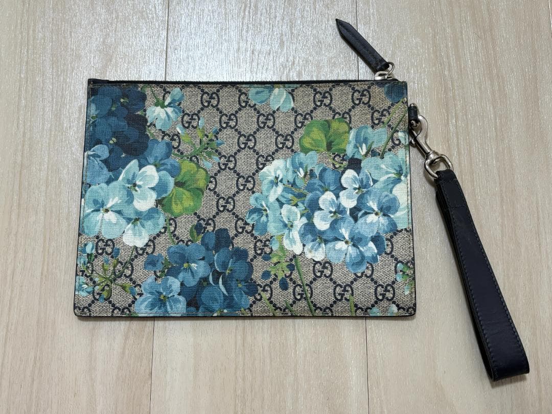GUCCI 546349 GGブルームス クラッチバッグ フラワー GG柄