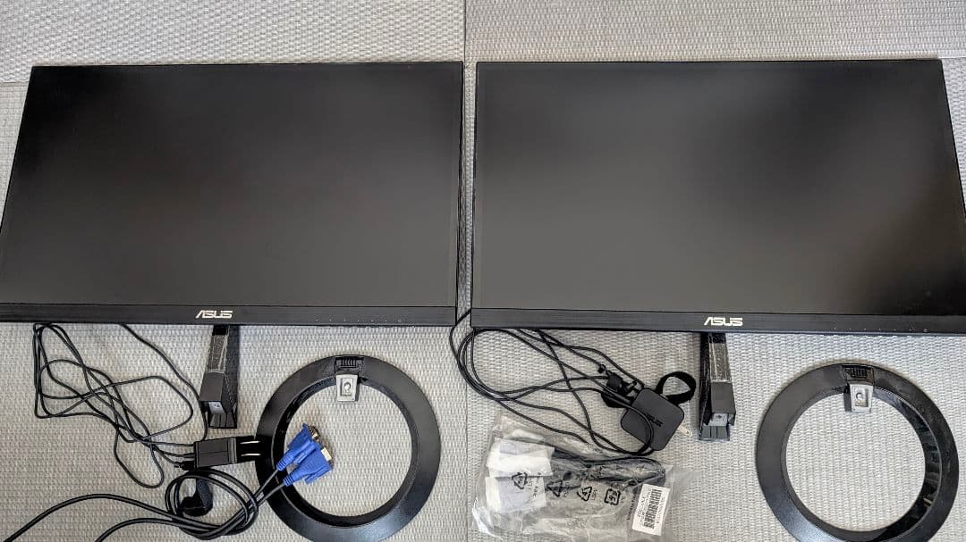 ASUS 23インチ ディスプレイ VZ239HR 2枚セット