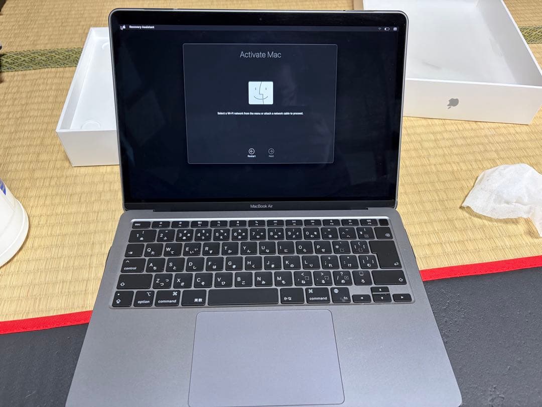 m1 MacBook Air 13インチ スペースグレー　美品