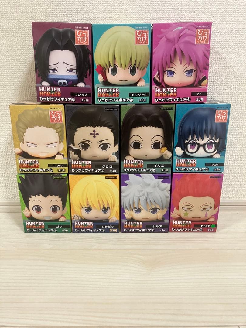 HUNTER×HUNTER ひっかけフィギュア11種　開封品(極美品)