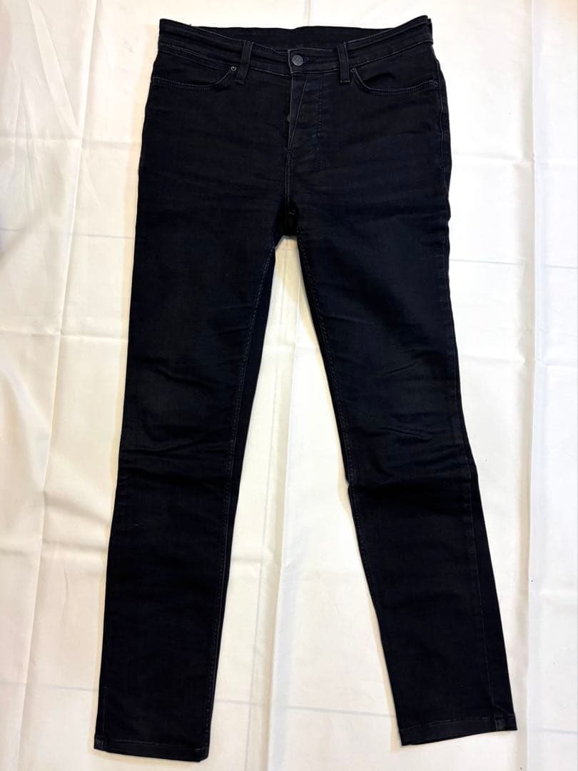 あ　KSUBI ブラック スキニーデニム ジーンズ サイズ30　②