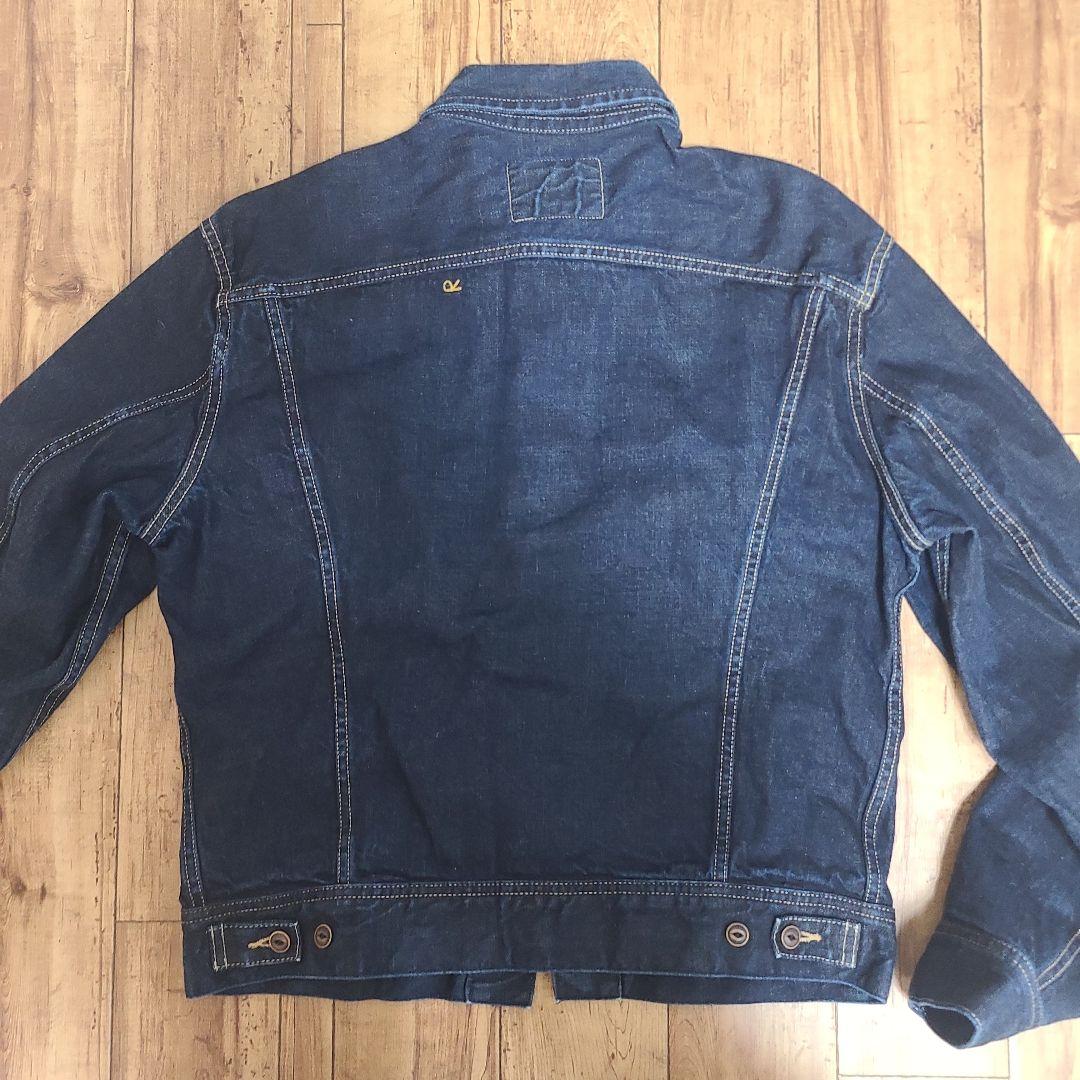 45R ライ麦デニム 908山比古比女ジャケット インディゴ濃　サイズ４