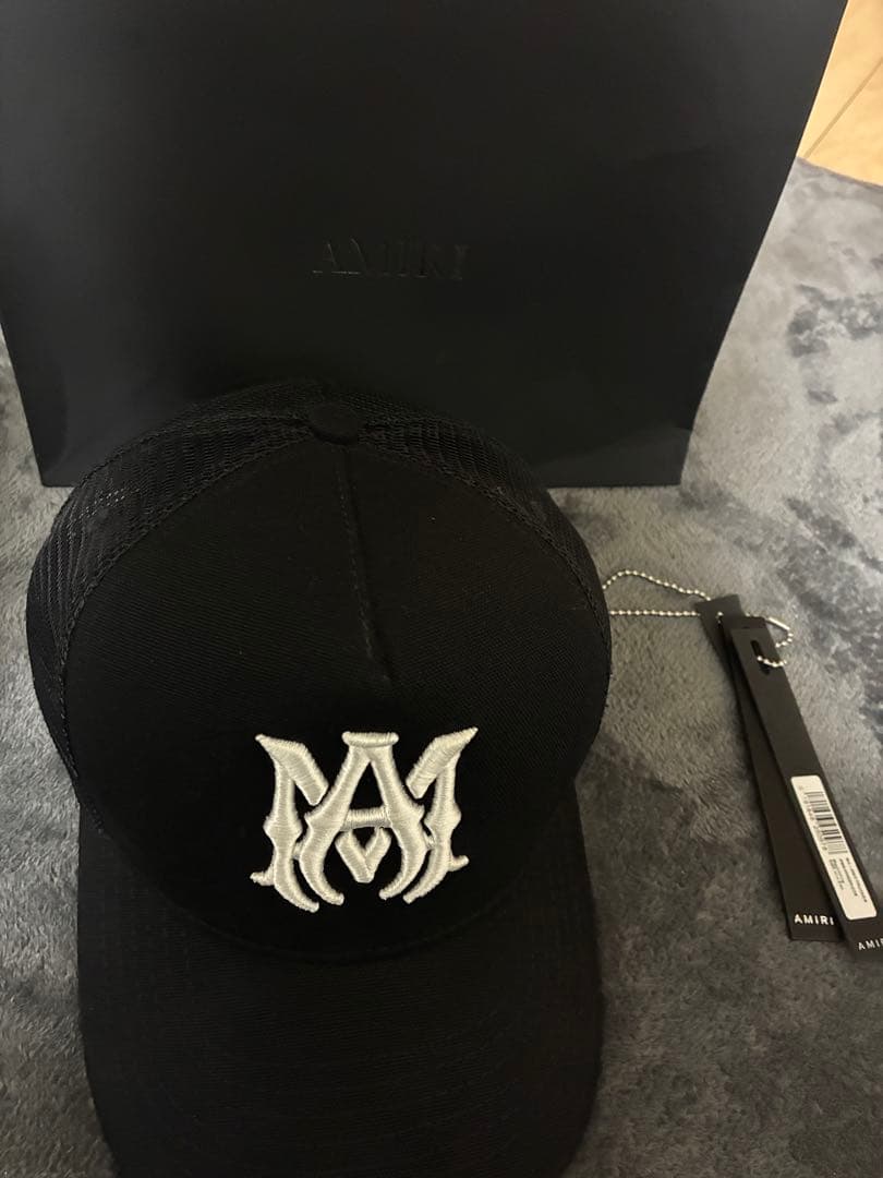 AMIRI メッシュキャップ黒