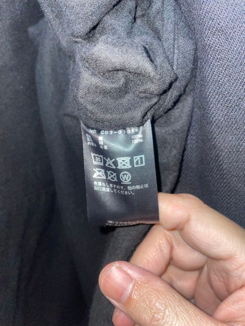 comoli デニムレザーワークジャケット　25AW