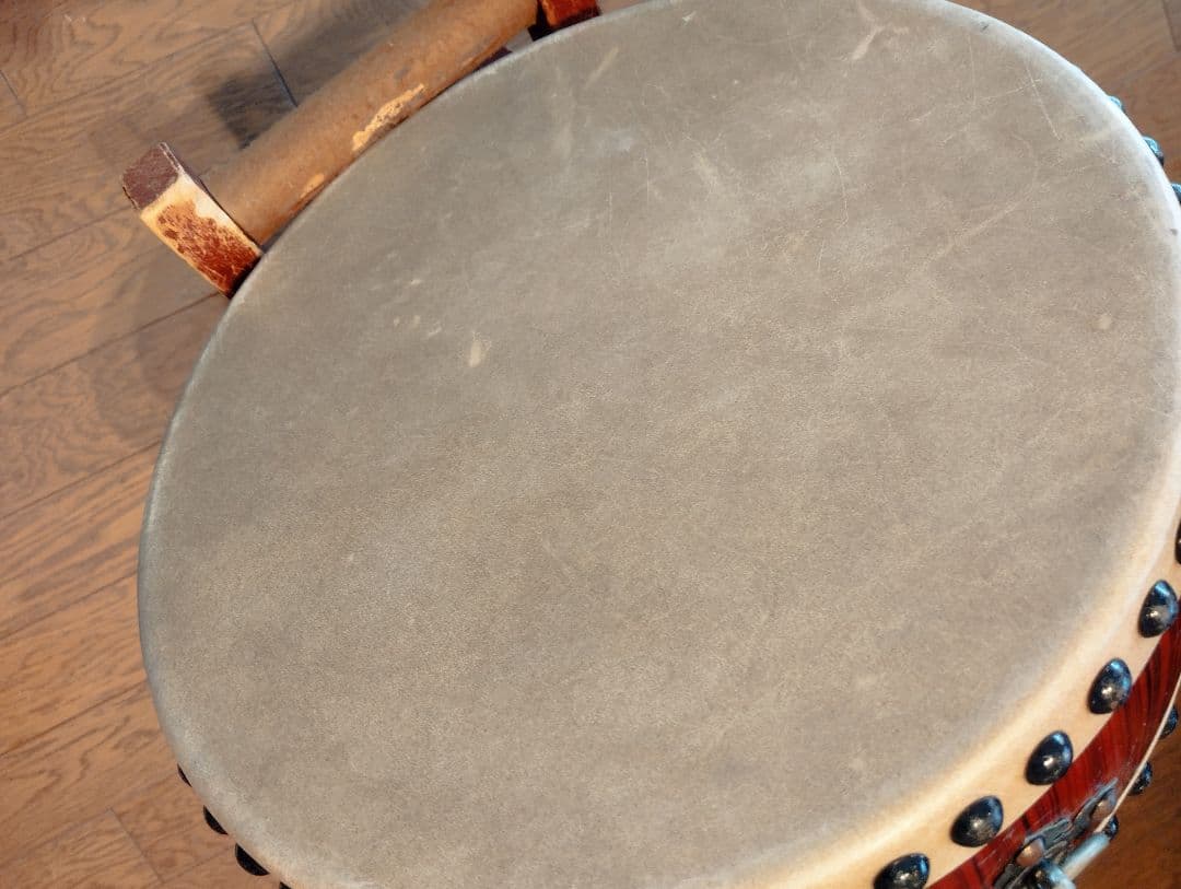 和太鼓 直径約40cm スタンド▪️バチ付き