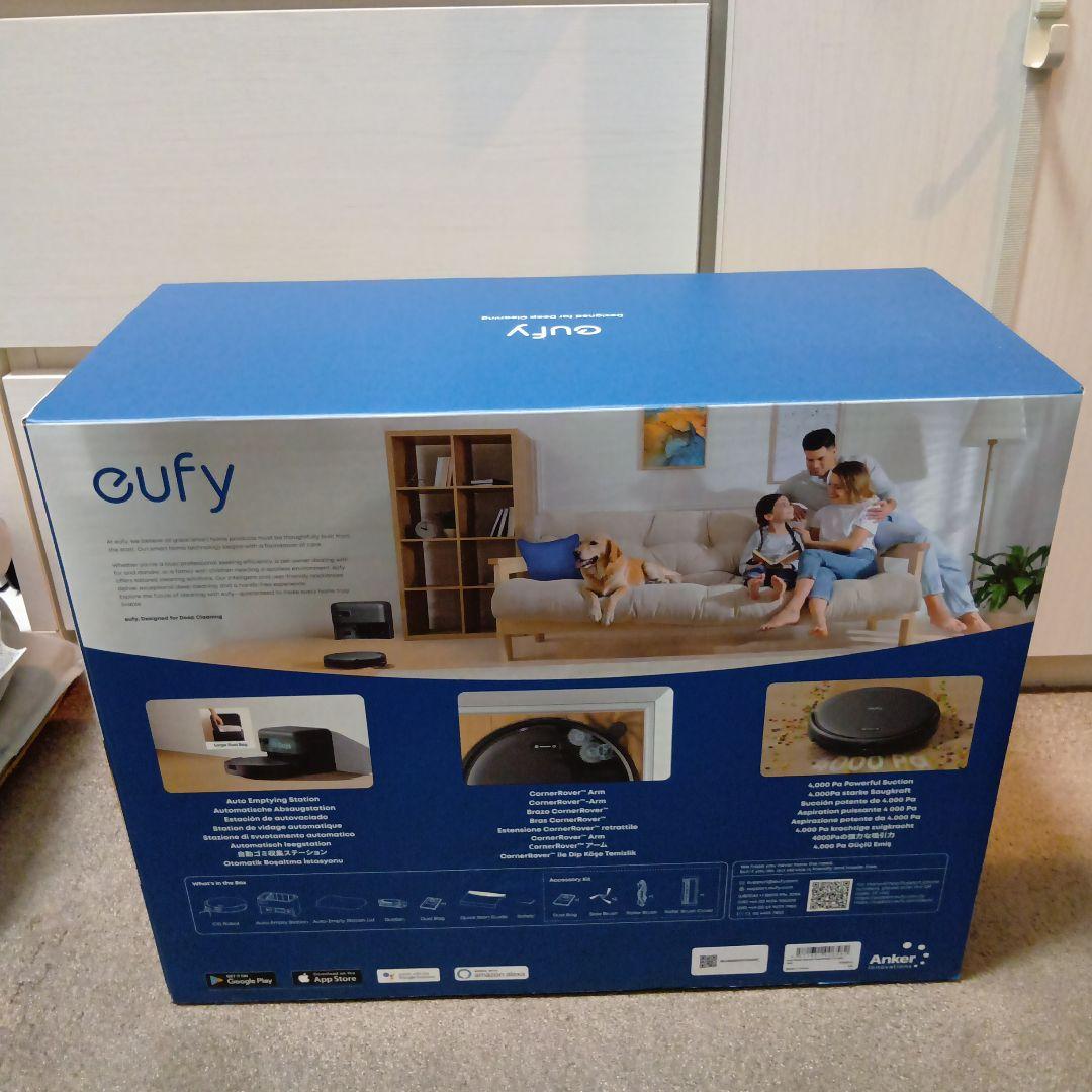 掃除機・クリーナー eufy Robot Vacuum Auto-Empty C10 Black