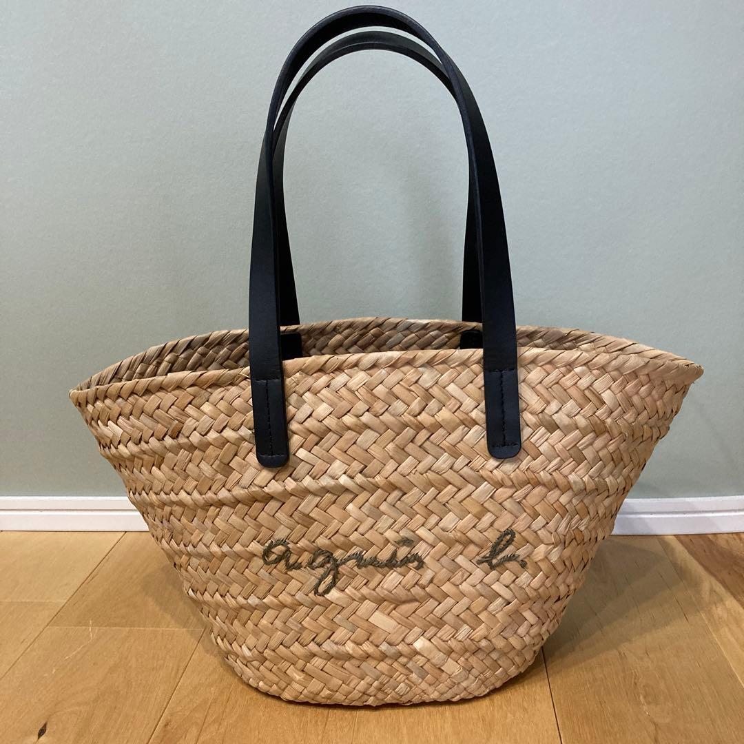 アニエスベーかごバッグ