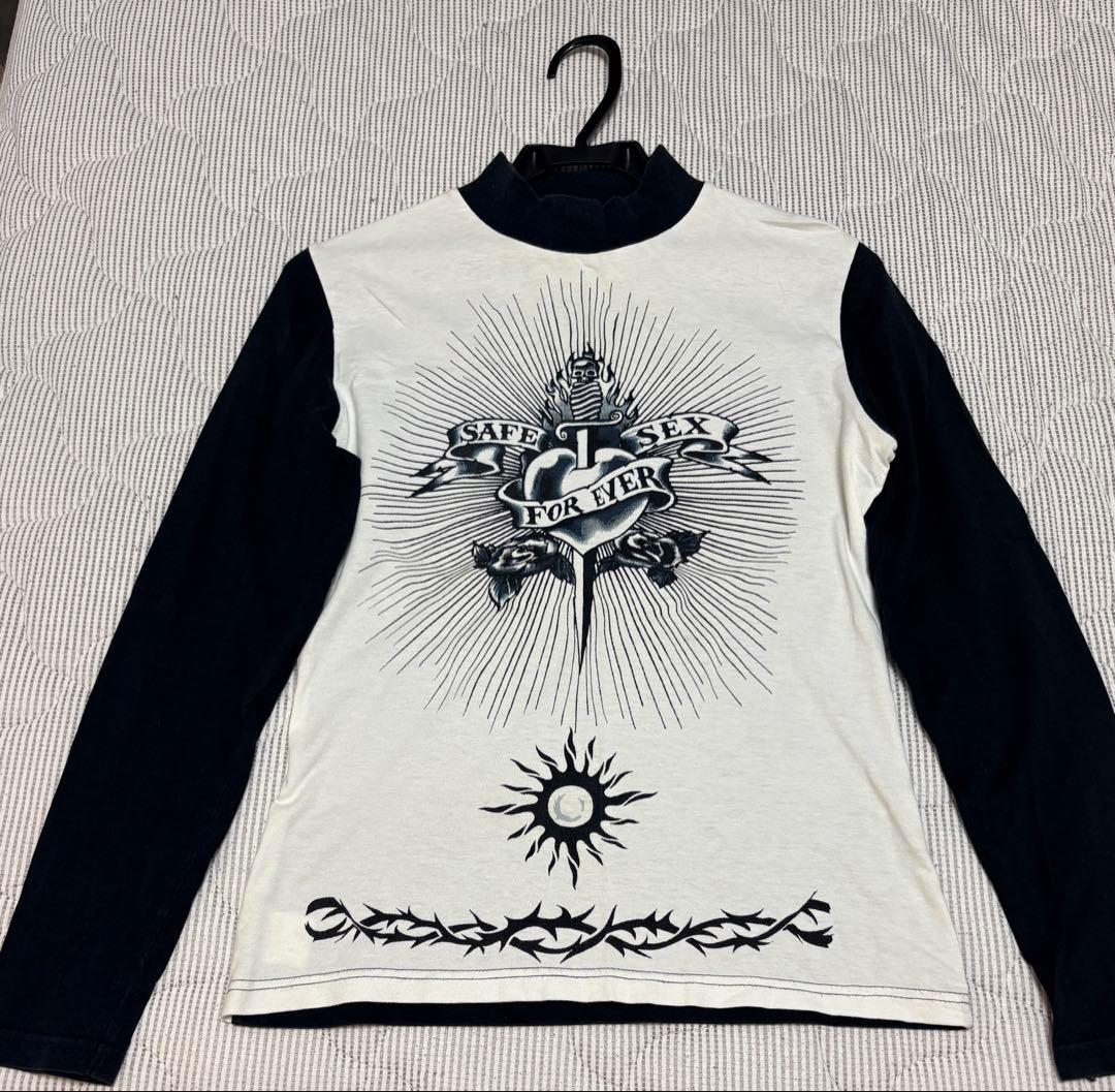 ジャンポールゴルチェ FEMME 長袖ハイネックTシャツ