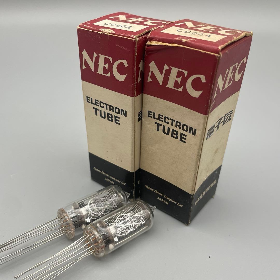 ニキシー管 NEC CD66A 真空管 ㉝