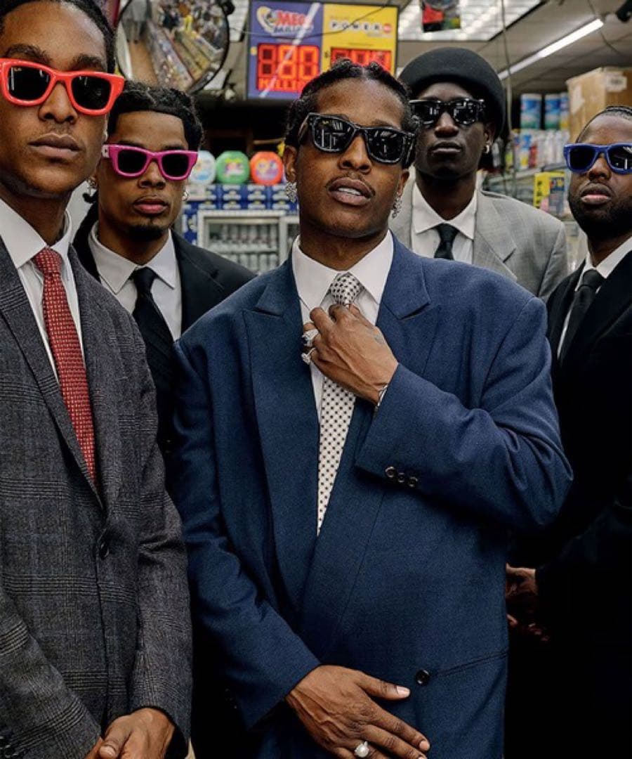 Ray-Ban asap rocky mega wayfarer サングラス