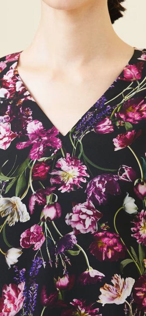 完売品❣️超美品❣️シビラ❣️ チューリップフォトプリントドレス❣️