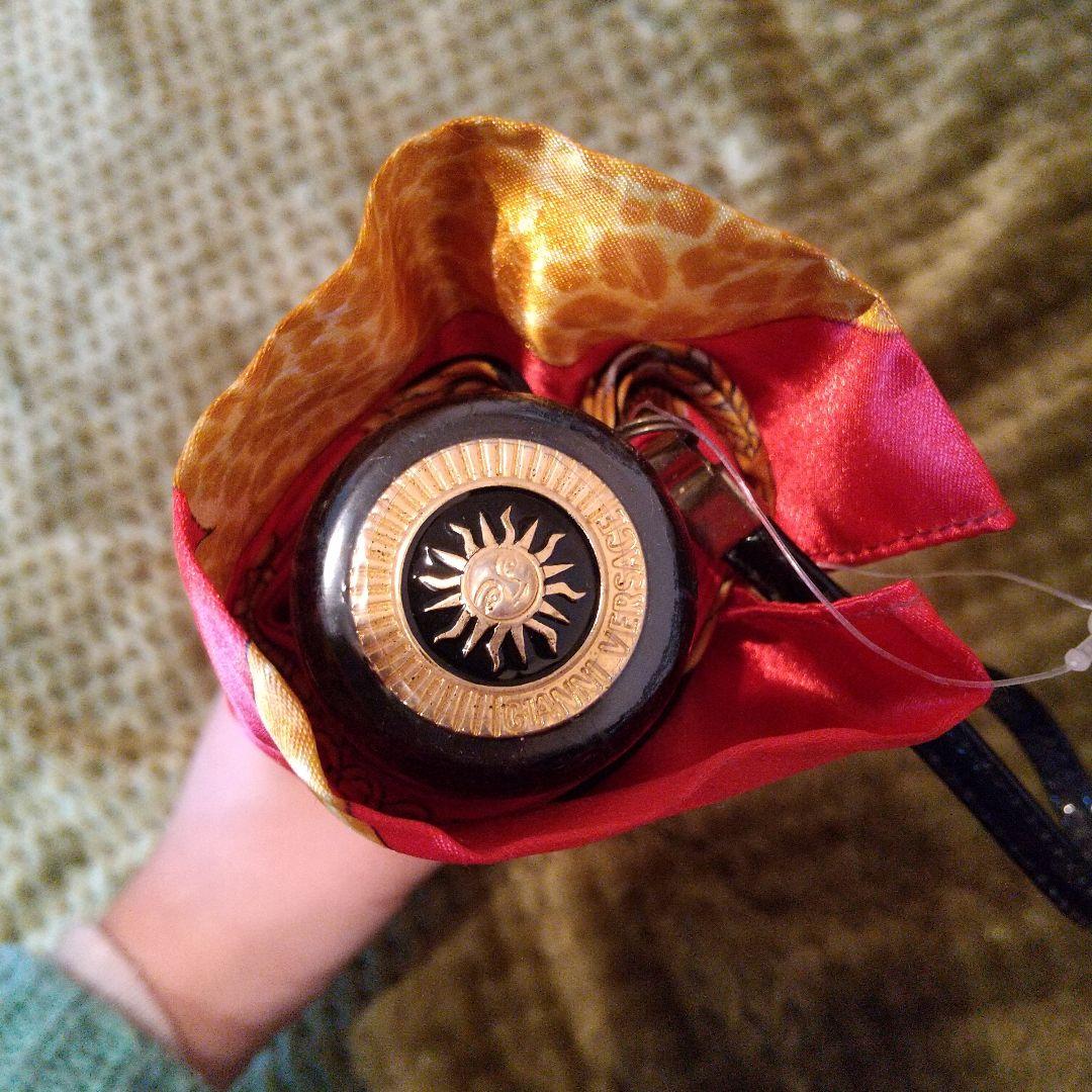 レア！ ヴェルサーチ 折り畳み傘 赤