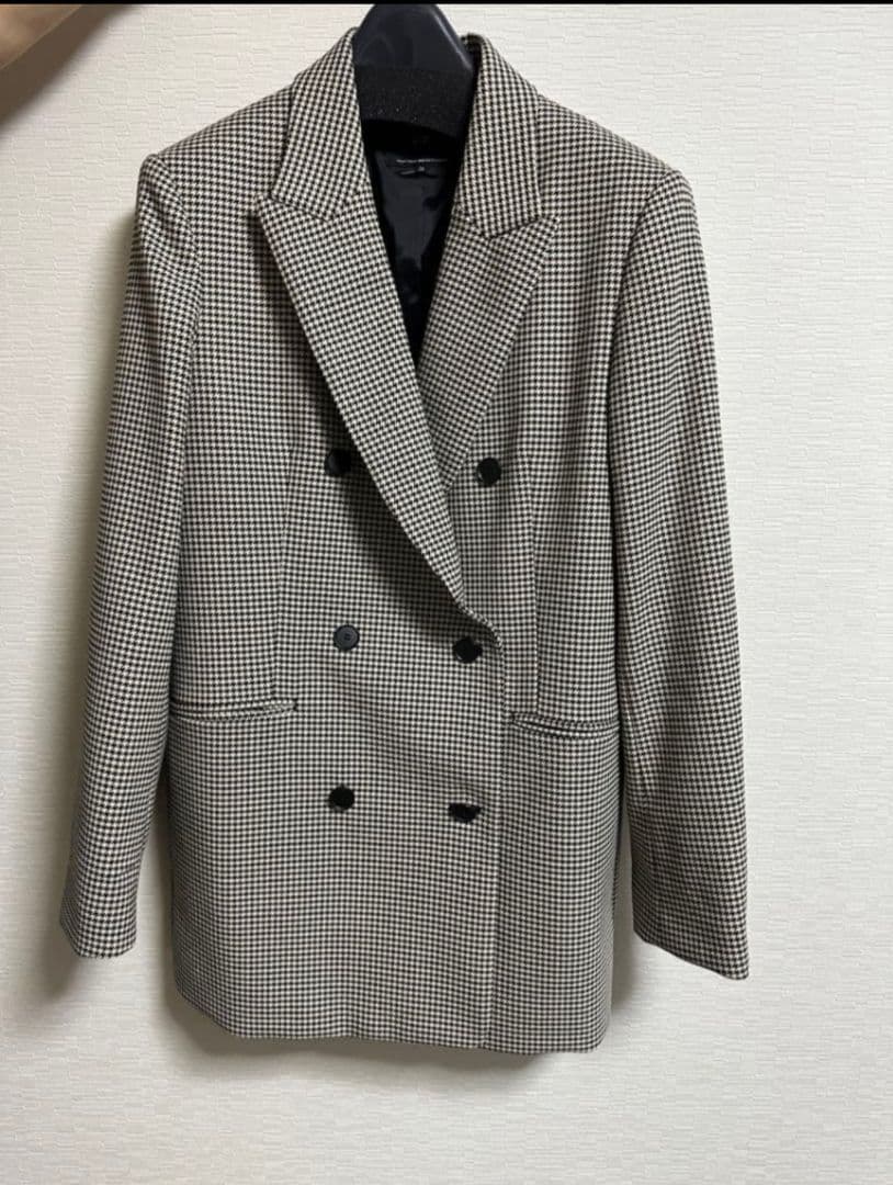 23区【杏さん着用】ガンクラブチェックストレッチ ジャケット