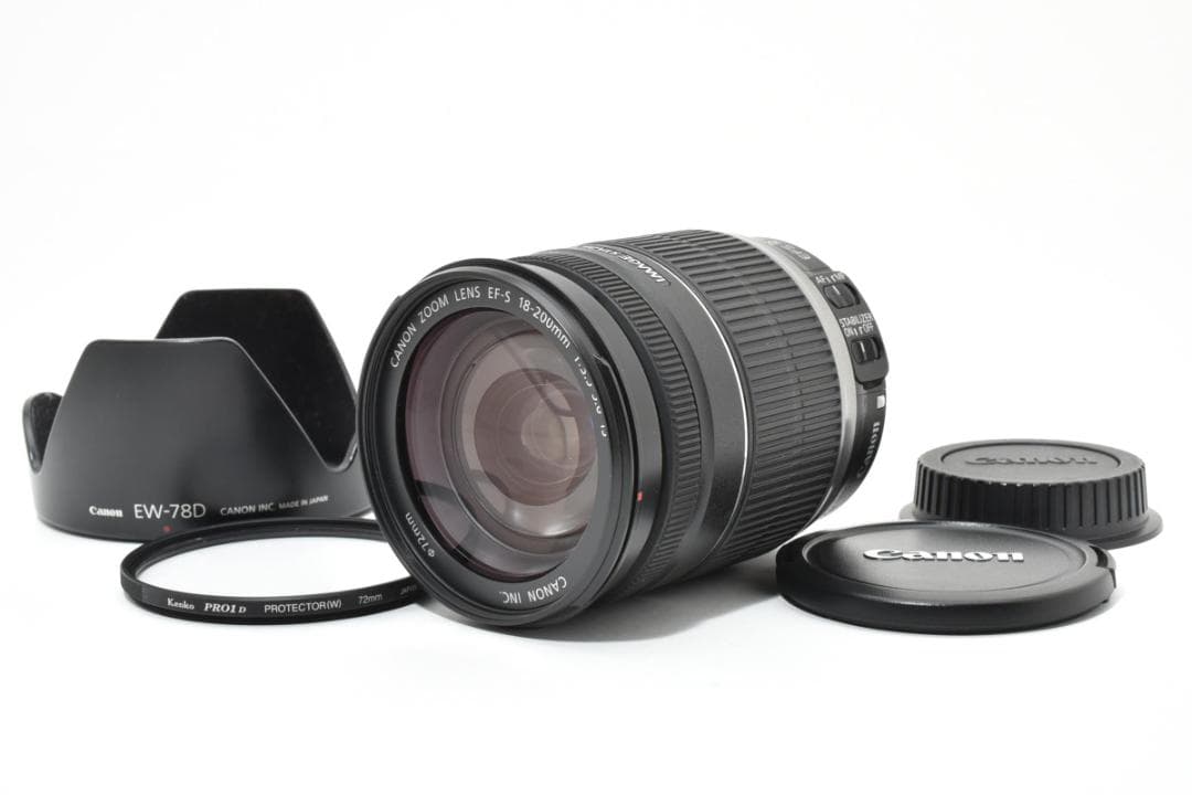 キヤノン EF-S 18-200mm F3.5-5.6 IS #20865