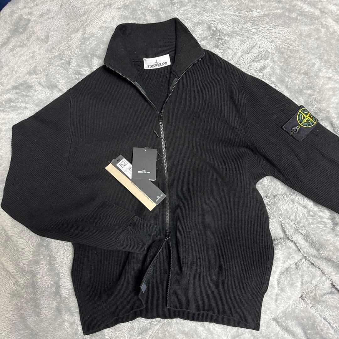 Stone25aw ロゴパッチ ジップアップ ジャンパー