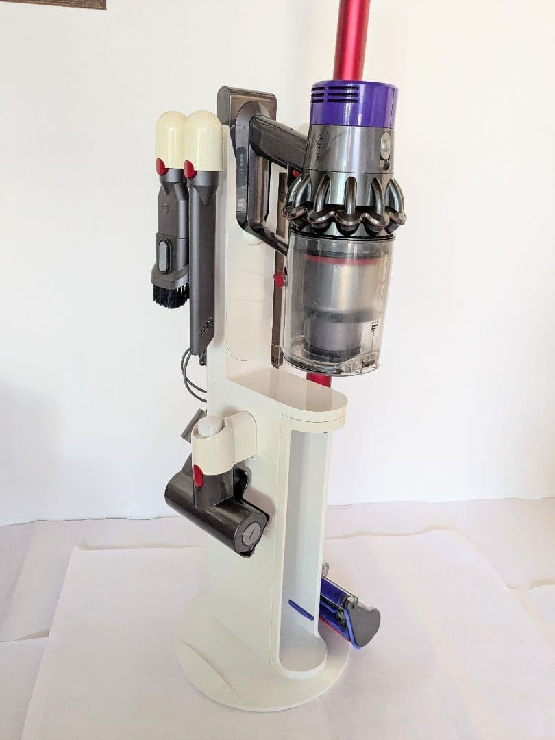 【55分稼働】ダイソン掃除機V10 スタンド(フロアドック）付き　①