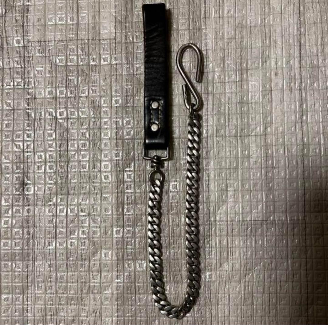 TENDERLOIN×PORTER ウォレットチェーン 黒銀