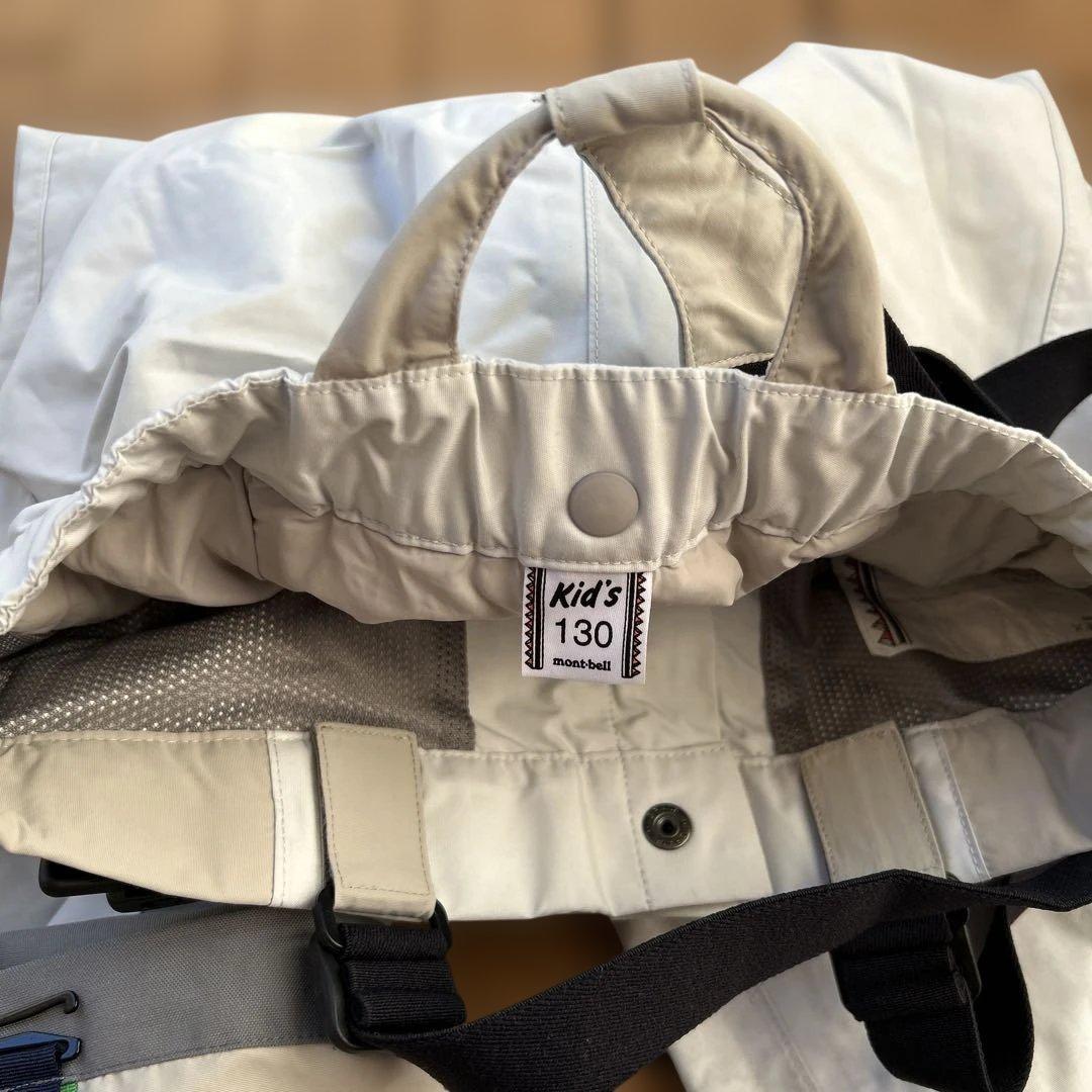 mont-bell 子供用スキー/スノボウェア上下130cm ※2回だけ着用