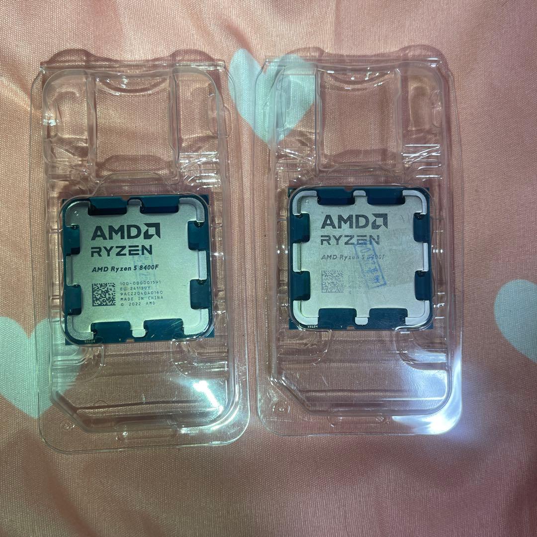 AMD Ryzen 5 8400F 2個セット