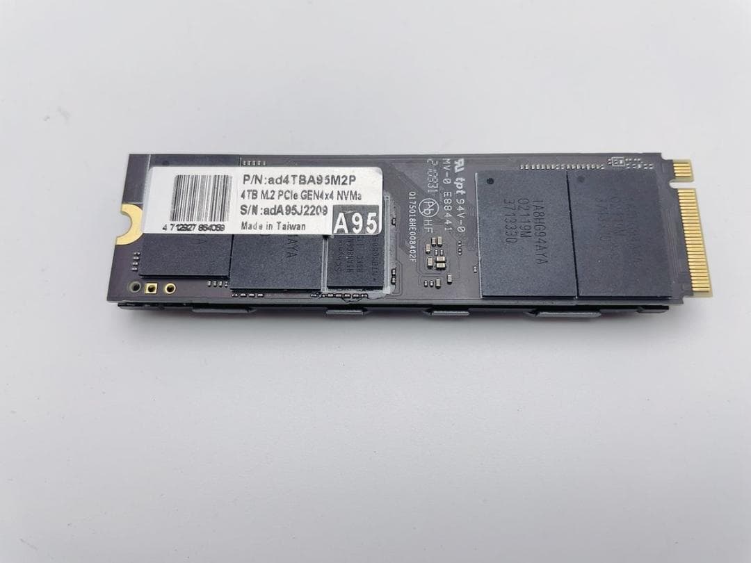 内蔵型SSD [1361]addlink AddGame A95 4TB SSD M.2