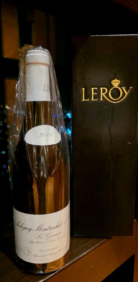 モンラッシェ　メゾンルロワピュリニー　プルミエクリュラガレンヌ　白　2011