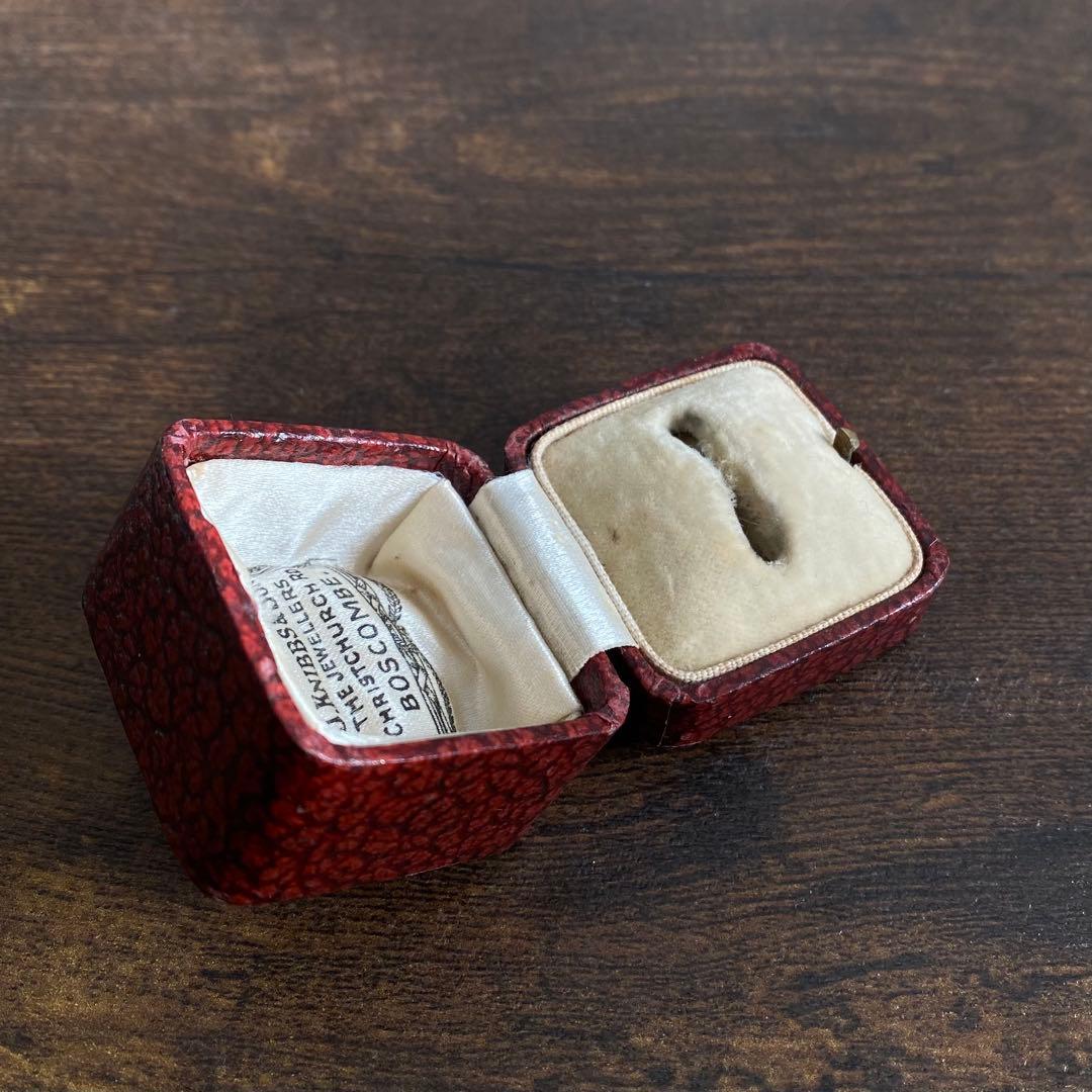 【最終価格】英国アンティークジュエリーボックスE.J.KNIBBS&SON