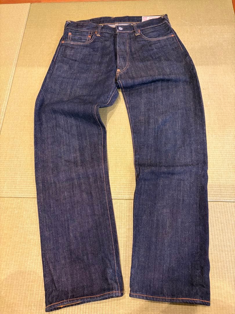 EVISU No.2 Lot:2000 カモメ刺繍 W32 日本製 エビス