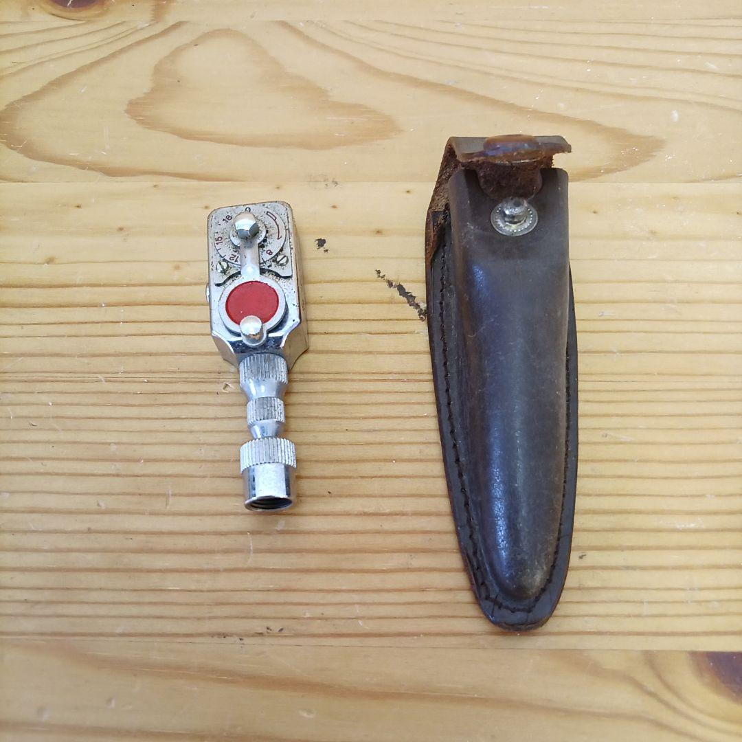 フィルムカメラ　セルフタイマー　革ケース付き