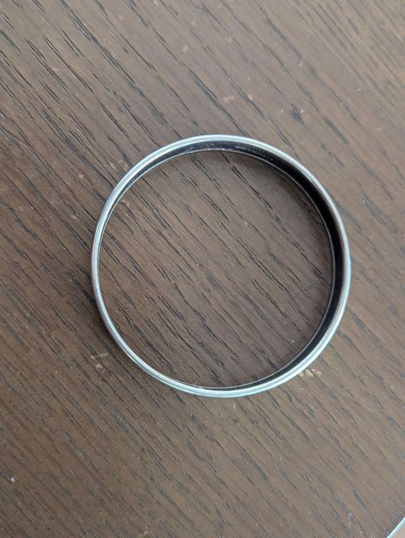 HERMES ホワイトグリーン バングル