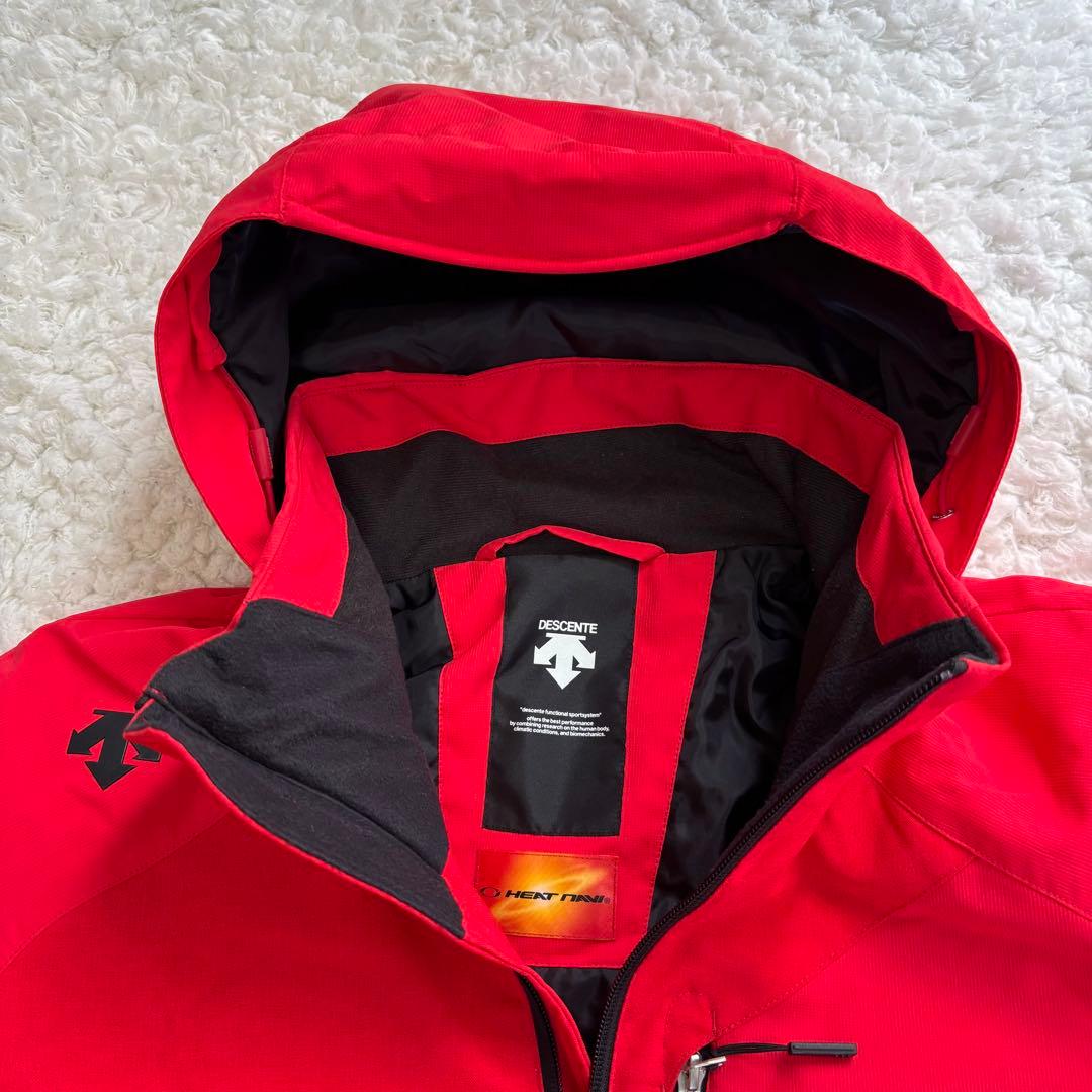 美品　デサント　スキーウェア上下セット　メンズ　M スノーボード　ヒートナビ
