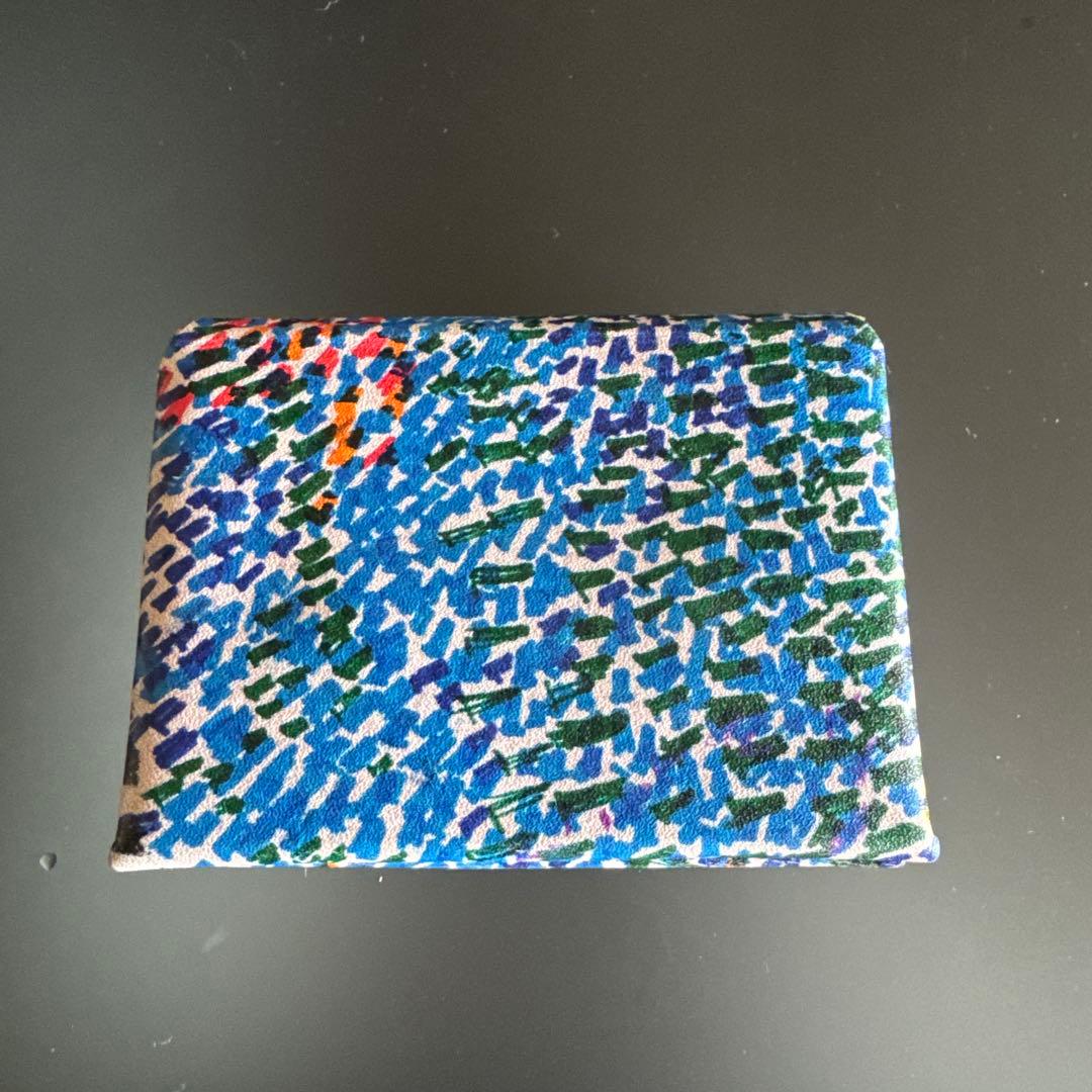 ベラルボニー　多色抽象模様 名刺入れ