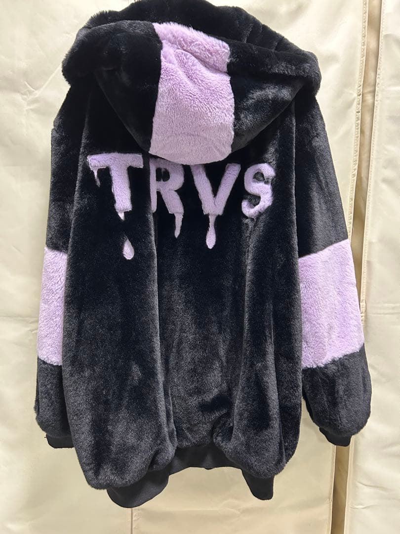 TRAVAS TOKYO ファーブルゾン パーカー