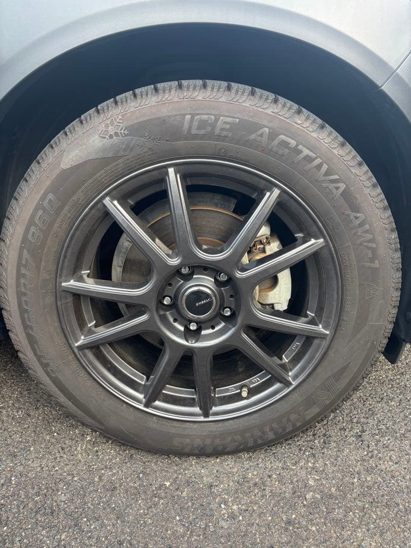 けん スタッドレスタイヤ+ホイール④