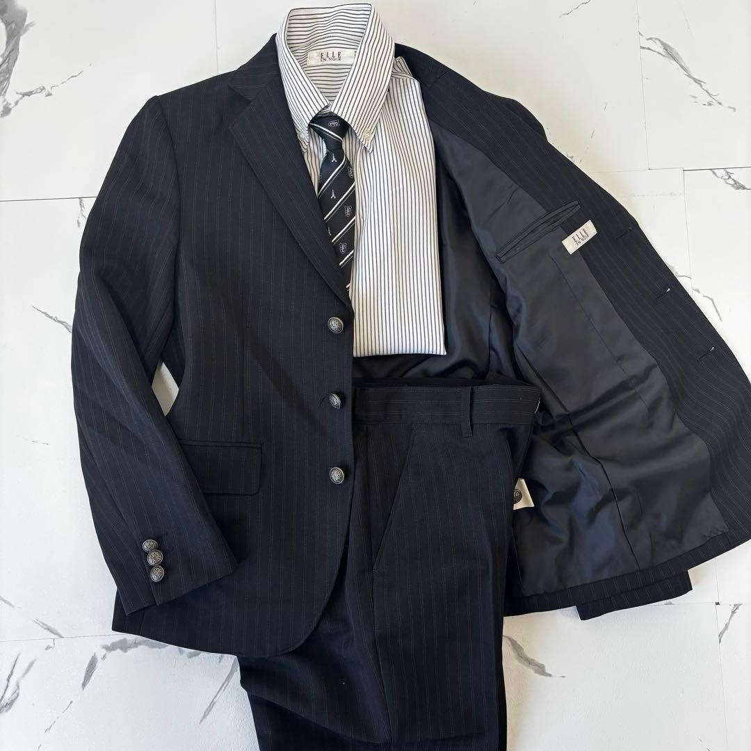 ELLE EN NOIR ✨4点セット　セレモニーセットアップ　男子スーツ150