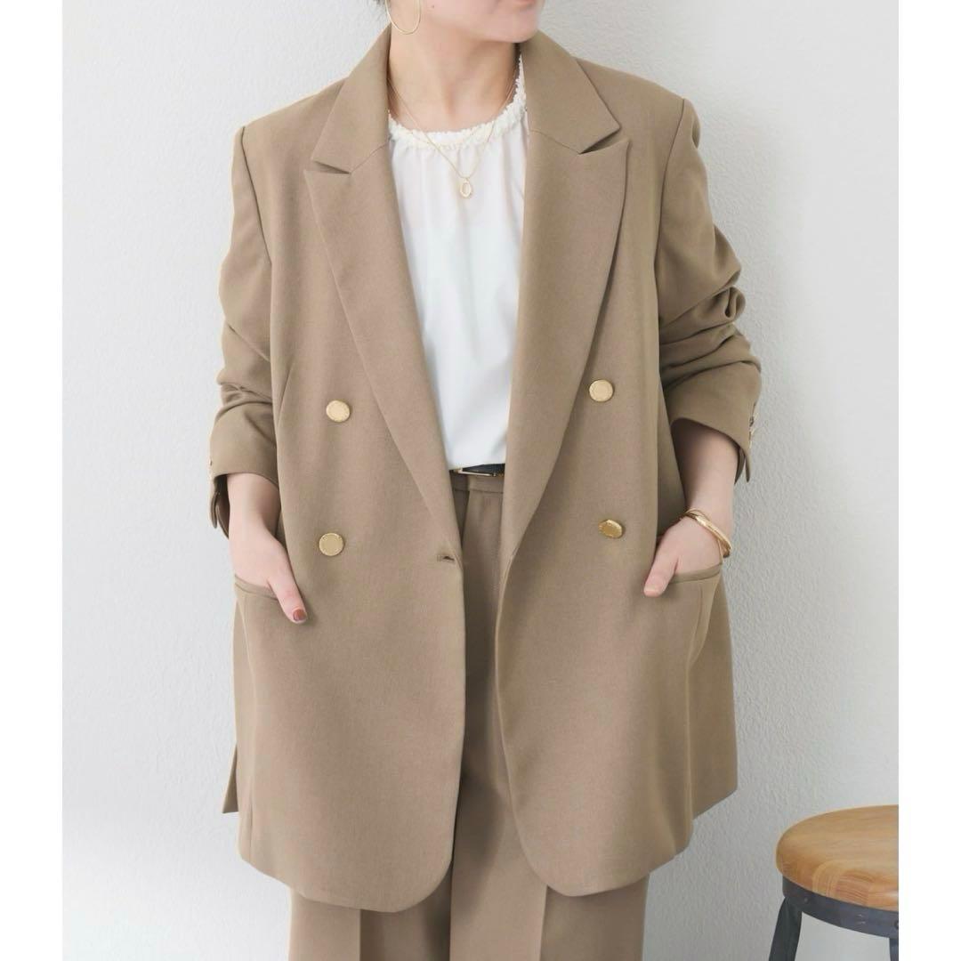 新品タグ付✨2025AW コラージュ ウールライクダブルジャケット