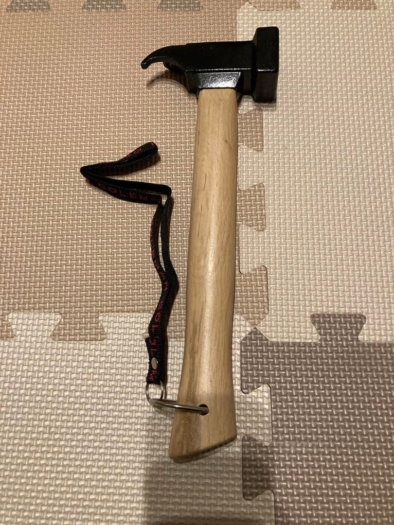 【最終値下】新品　コールマン　ペグセット　ペグケース　スチールヘッドハンマー