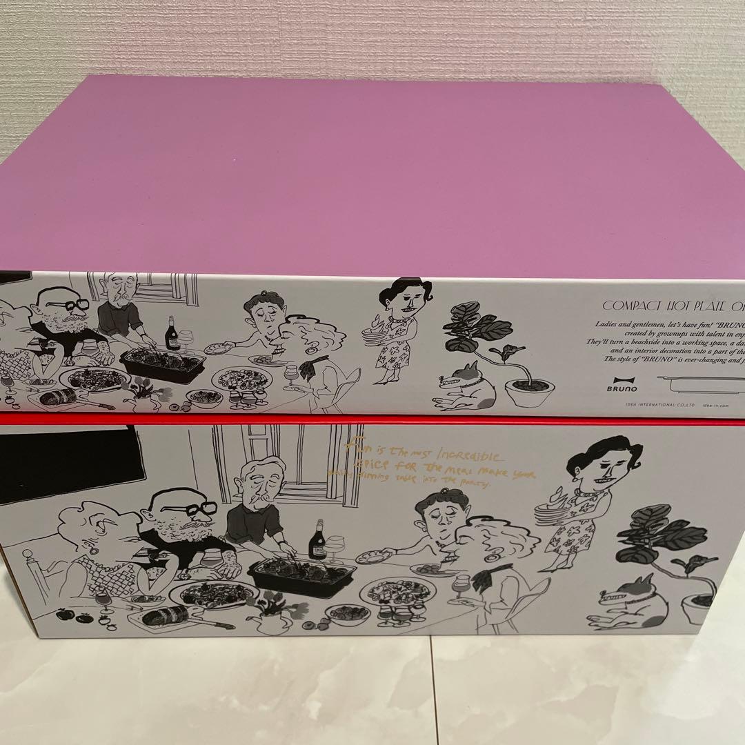 BRUNO コンパクトホットプレート 付属品付き
