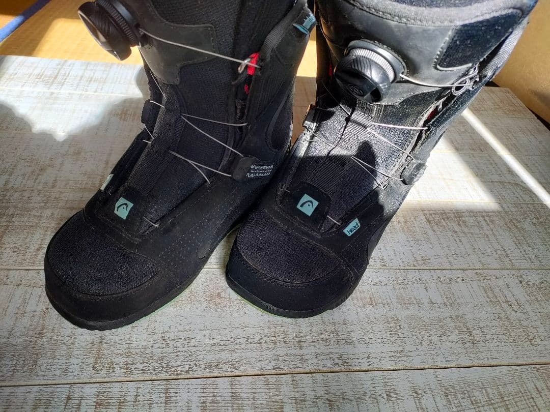 headボアブラック スノーボードブーツ ダイヤル式