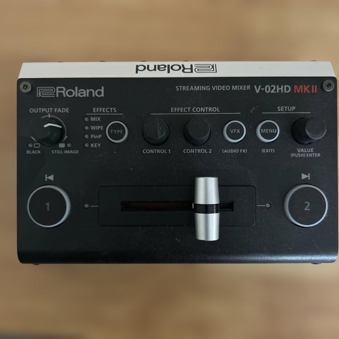 【週末特価】Roland V-02HD MK II ストリーミングビデオミキサー