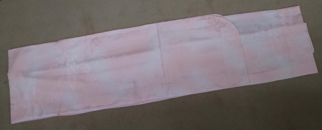 ブルー振袖（正絹）・六通袋帯（正絹）・長襦袢（合繊）三点セット 【美品】Sサイズ