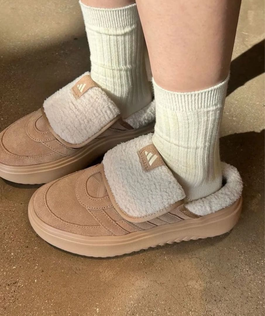 adidas Grand Court Mule 23.5 新品 韓国限定