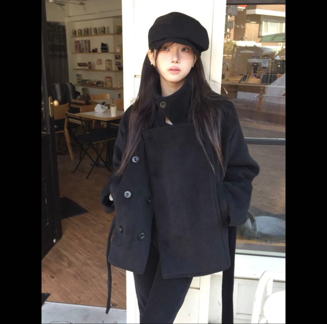 【MODIMOOD】Half Ribbon Double Coat 2oz