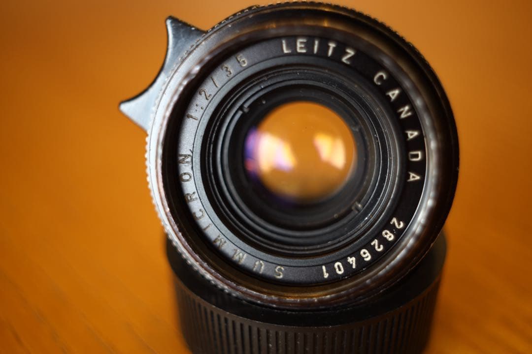 【貴重】 summicron 35mm f2.0 第三世代　６枚玉