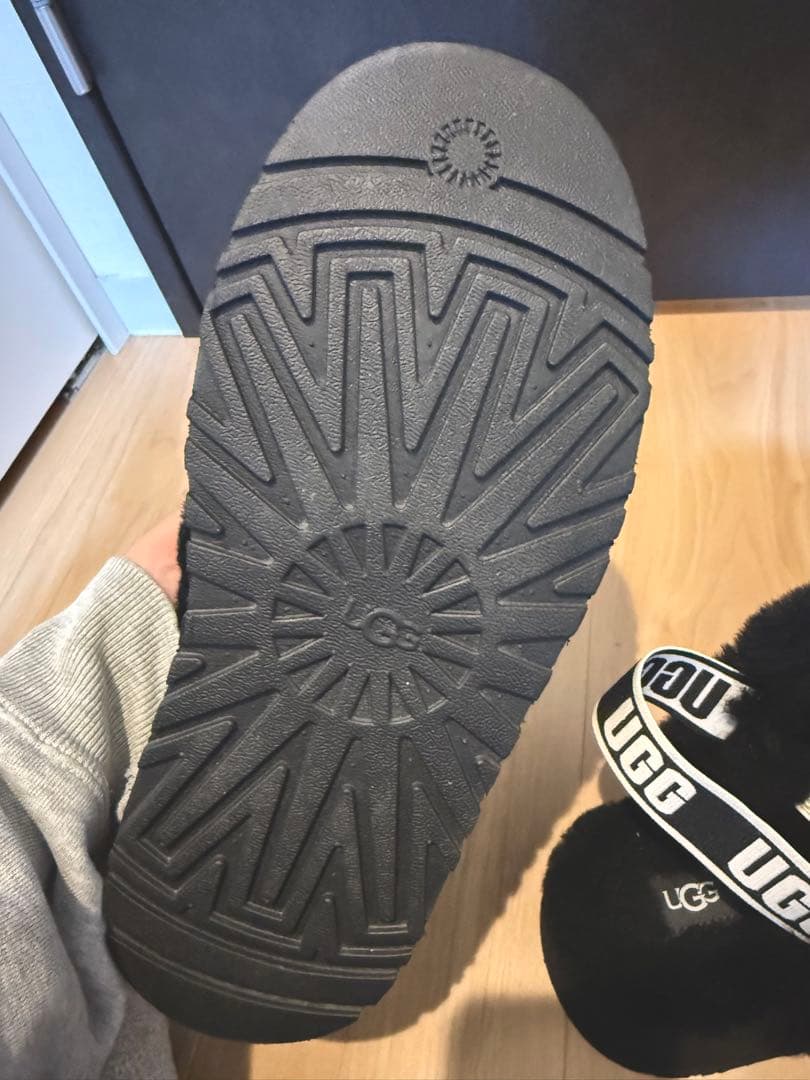 UGG Funkette ファンケット　ブラック　厚底