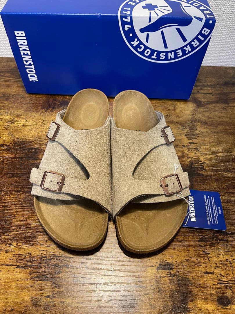 靴 BIRKENSTOCK ZURICH TAUPE