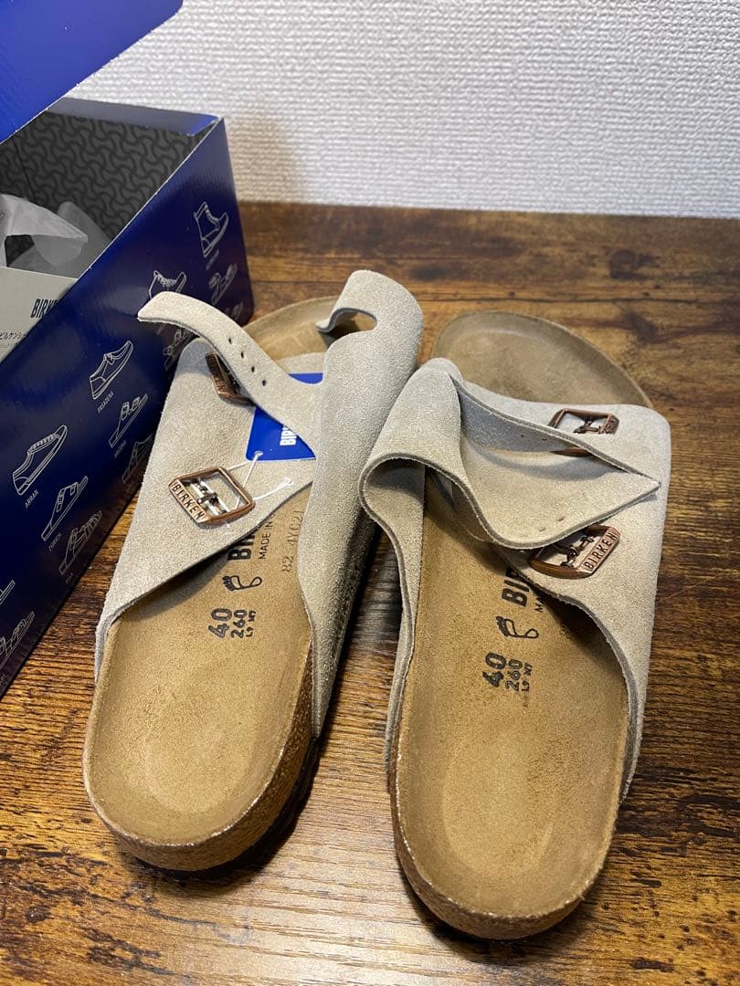靴 BIRKENSTOCK ZURICH TAUPE