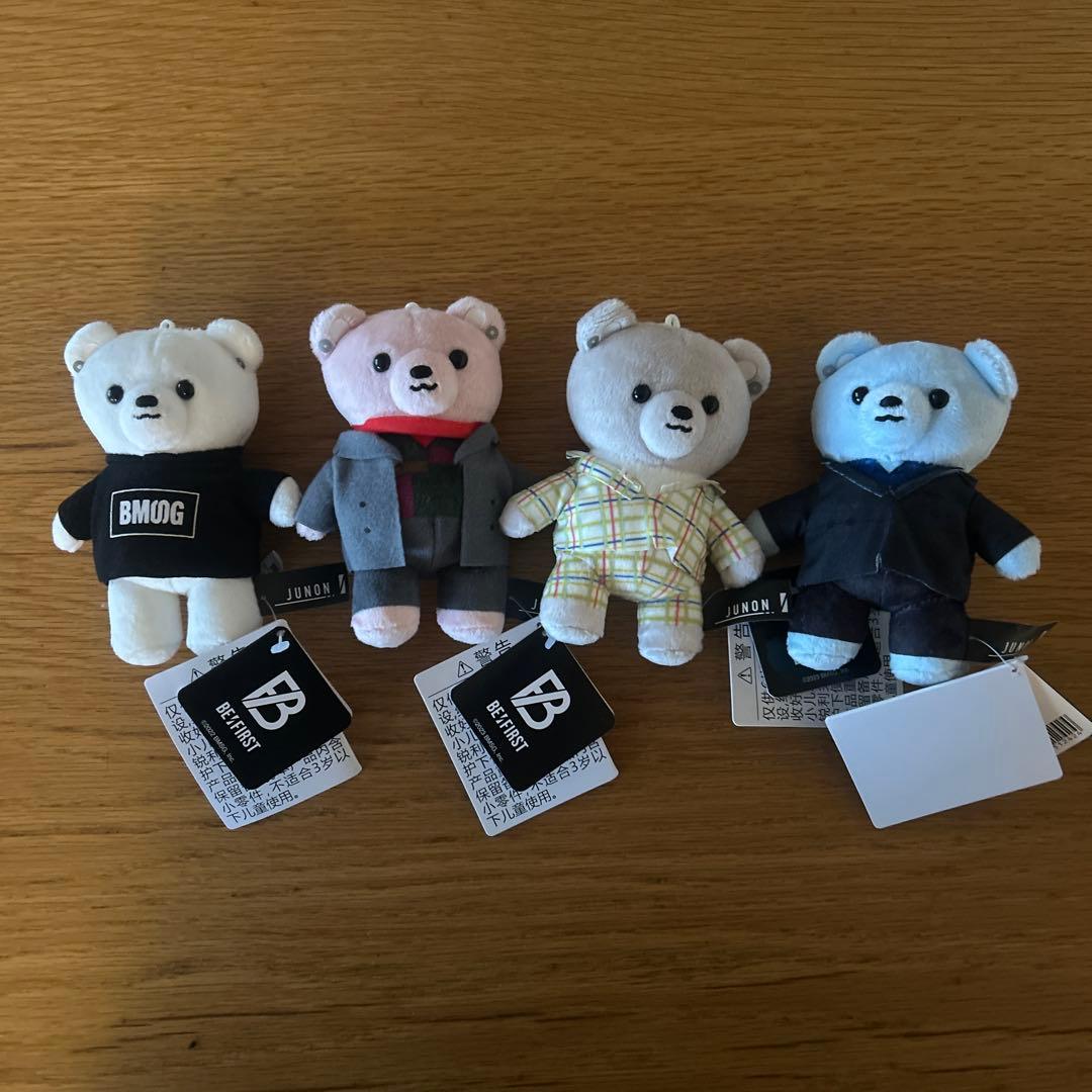 BE:FIRST JUNON くま ぬいぐるみ 4体セット