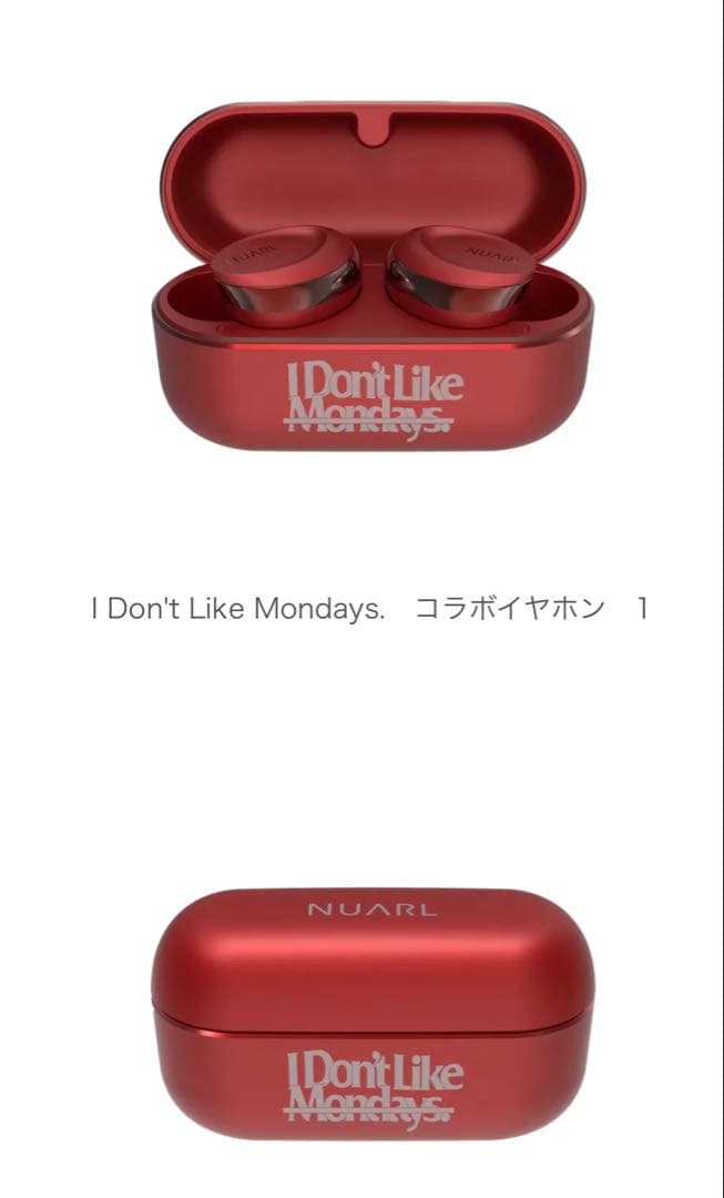 IDon't Like Mondays.✖️NUARL ワイヤレスイヤホン