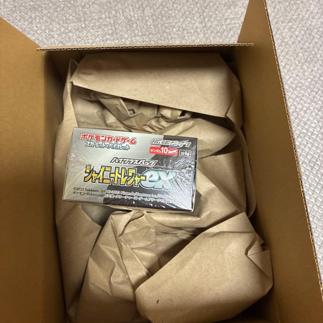 ポケモンカード シャイニートレジャーex 1ボックスシュリンク付き 新品未開封